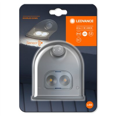 Door LED Down 4000K Silver