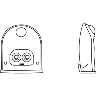 Door LED Down 4000K Silver