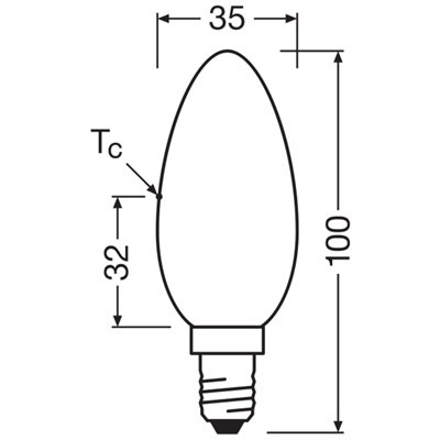 LED VALUE CLASSIC B 60  6.8W/4000K E27