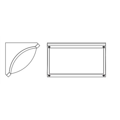 ENDURA CLASSIC ANGELA Wall E27 IP54 Dark Grey