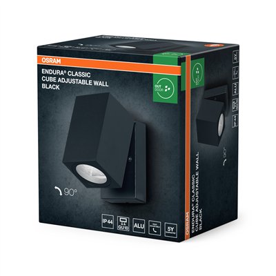 Endura Classic Cube ADJ Wall Adjustable Wall Black