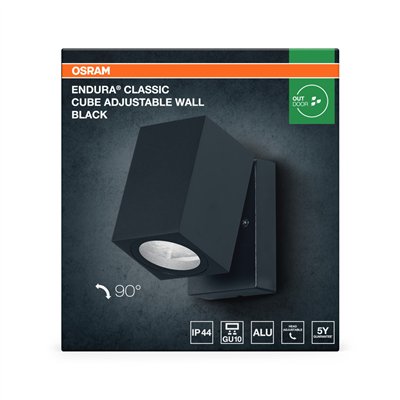 Endura Classic Cube ADJ Wall Adjustable Wall Black