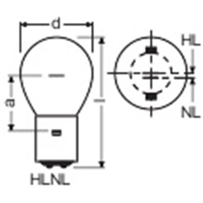 Low-voltage over-pressure dual-coil lamps, railway 1820