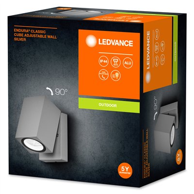 Endura Classic Cube ADJ Wall Adjustable Wall Silver