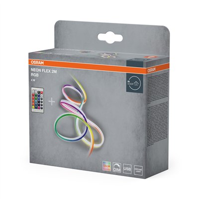 Neon Flex Strips USB with Remote Control 2M RGB USB Remote Control