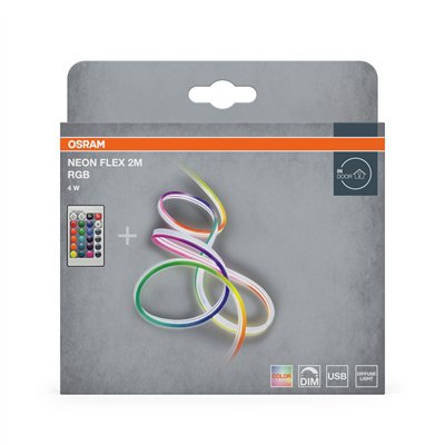 Neon Flex Strips USB with Remote Control 2M RGB USB Remote Control