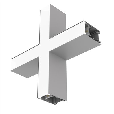 OFFICE LINEAR SHAPE CONNECTORS OPAL GY