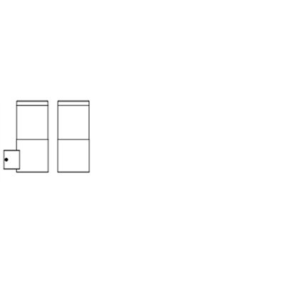 Endura Classic Ebro Wall E27 Dark Gray