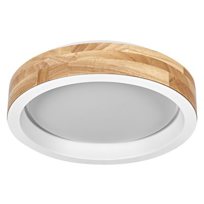 Orbis Mariano 310mm 16W 830 Click DIM Wood and White