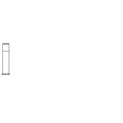 Endura Classic Ebro 49cm E27 Dark Gray