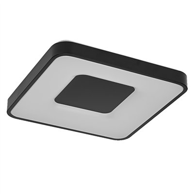 Orbis Piana 485x485mm 36W 830 Click DIM Black