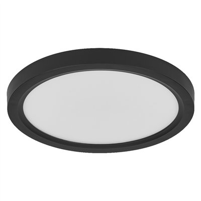 Orbis Quickfix Round 195mm 16W Click Dim 830 Black