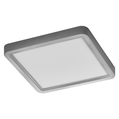 Orbis Quickfix Square 195x195mm 16W Click Dim 830 Silver