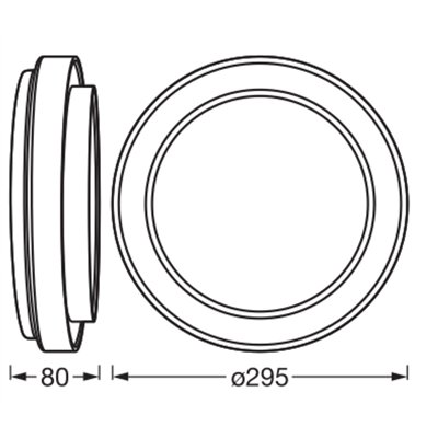 Orbis Razon 295mm 16W 830 Silver