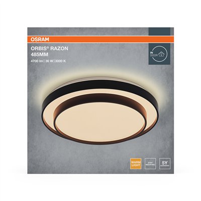 Orbis Razon 485mm 36W 830 Black