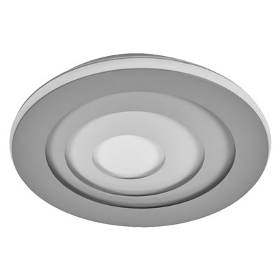 Orbis Spiral Click DIM Round 685mm 59W Click Dim 830 Grey