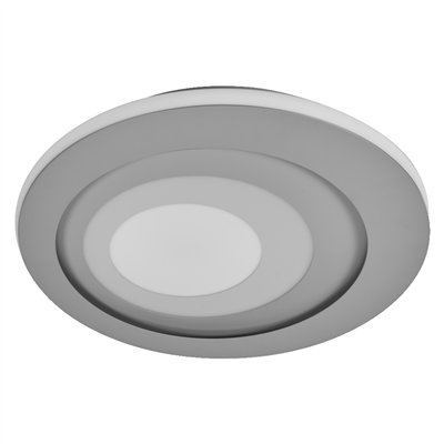 Orbis Spiral Click DIM Round Central Light 505mm 38W Click Dim 830 Grey