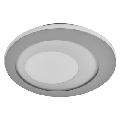 Orbis Spiral Click DIM Round Central Light 400mm 26W Click Dim 830 Grey