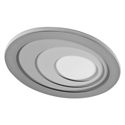 Orbis Spiral Click DIM Oval 485mm 34W Click Dim 830 Grey