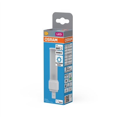 OSRAM DULUX LED D EM & AC MAINS  6W 865 G24D-1 