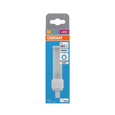 OSRAM DULUX LED D EM & AC MAINS  6W 865 G24D-1 