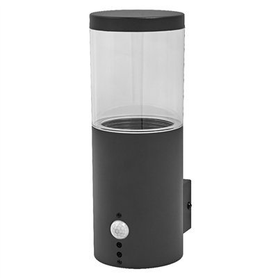 Endura Classic Ebro Wall Sensor E27 Dark Gray