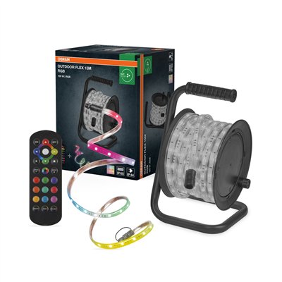 Outdoor Flex IP65 RGB 15M RGB IP65 Remote Control