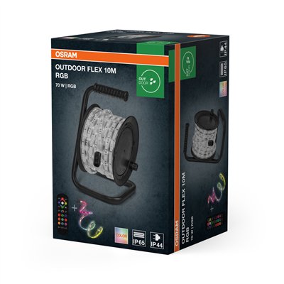 Outdoor Flex IP65 RGB 10M RGB IP65 Remote Control