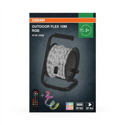 Outdoor Flex IP65 RGB 10M RGB IP65 Remote Control