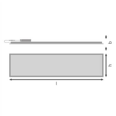 PANEL COMPACT 1200 UGR19 33W 840 U19