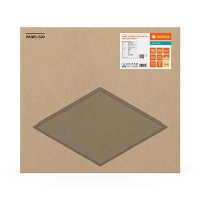 PANEL COMPACT 600 UGR19 33W 830 U19