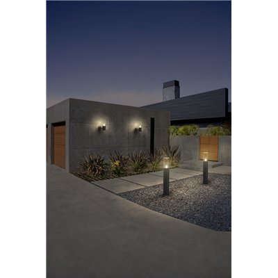 Endura Classic Figo Cylinder Wall Sensor E27 Dark Gray