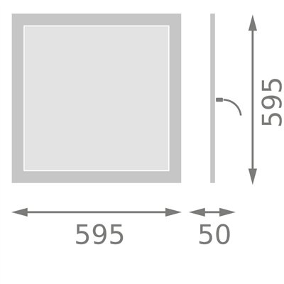 PANEL INTEGRATED IP65 42W 840 IP65 