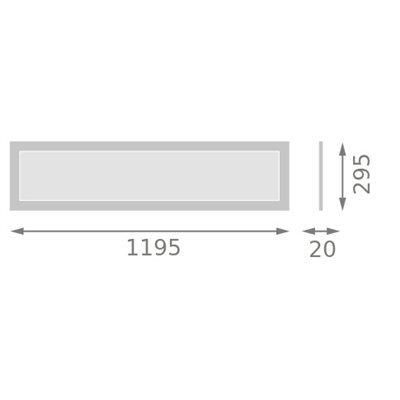 PANEL INTEGRATED UGR19 42W 840 UGR19