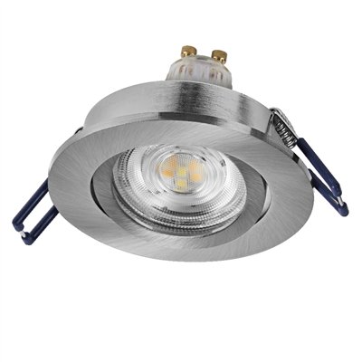 SMART+ MATTER LED Spot Recess GU10 Adjustable 4.7W RGBW Satin Nickel