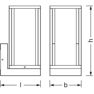 ENDURA CLASSIC FRAME Wall E27