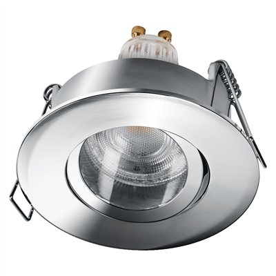 SMART+ MATTER LED Spot Recess GU10 IP65 Adjustable 4.7W RGBW Chrome