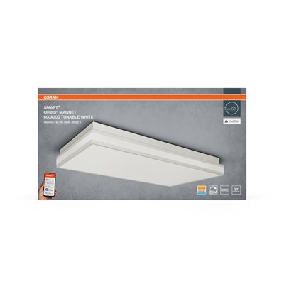 SMART+ MATTER Magnet White 600x300mm Tunable White