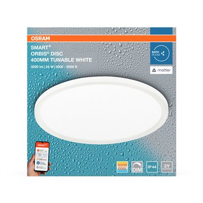 SMART+ MATTER Orbis Disc IP44 400mm Tunable White