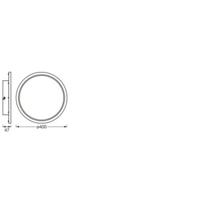 SMART+ MATTER Orbis Disc IP44 400mm Tunable White