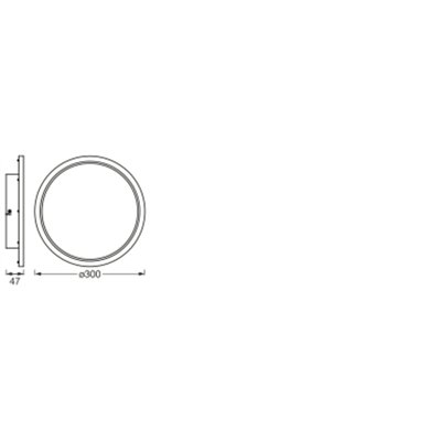 SMART+ MATTER Orbis Disc IP44 300mm Tunable White