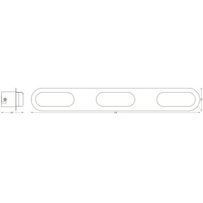 SMART+ MATTER Orbis Wall Duplo IP44 450mm Tunable White