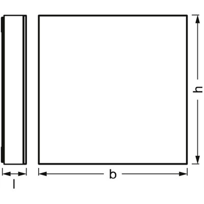 SMART+ MATTER Planon Frameless Sparkle Tunable White 450x450mm