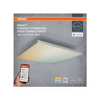 SMART+ MATTER Planon Frameless Tunable White 300x300mm