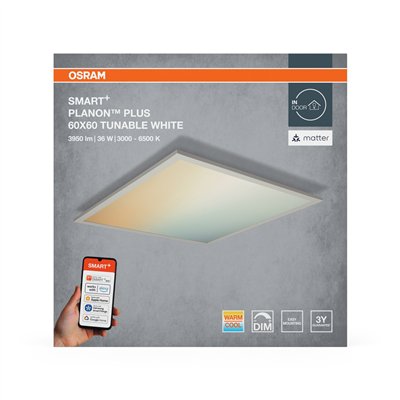 SMART+ MATTER Planon Plus Tunable White 600x600mm