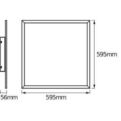 SMART+ MATTER Planon Plus Tunable White 600x600mm