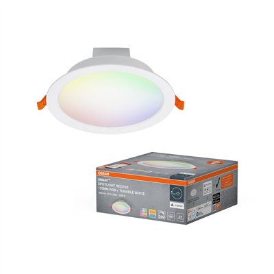 SMART+ MATTER Recess Downlight 170mm 110 ° Multicolor