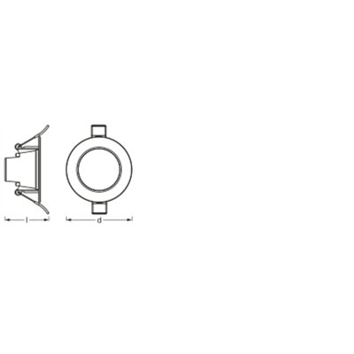 SMART+ MATTER Recess Downlight 86mm 100° Multicolor