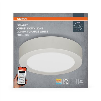 SMART+ MATTER Surface Downlight Round 200mm Tunable White