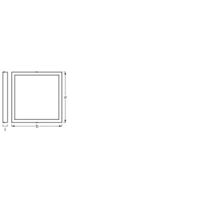 SMART+ MATTER Surface Downlight Square 400mm Tunable White